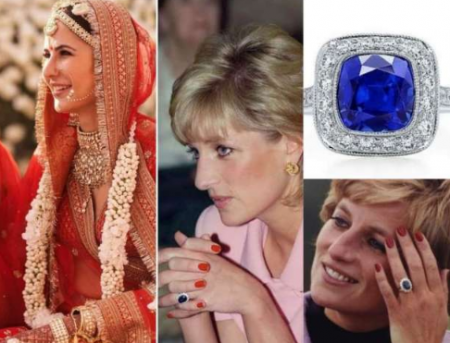 كشف علاقة خاتم كاترينا الباهض بالأميرة ديانا